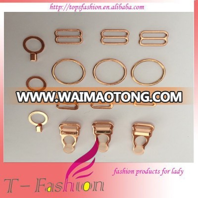 China Top Fashion Various Color in Metal Adjustable Buckles for bra accessory