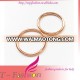 Bra Clasp Rose Gold Zinc Alloy Plated Bra Ring for Charming Woman